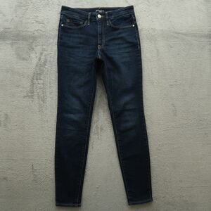 ATHLETA Jeans Women's Size 4 Blue Mid-Rise Skinny Leg Denim 29" Inseam Stretch